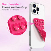 Double-sided silicone sticky patch case by TecHub featuring anti-slip surface for secure grip and protection.