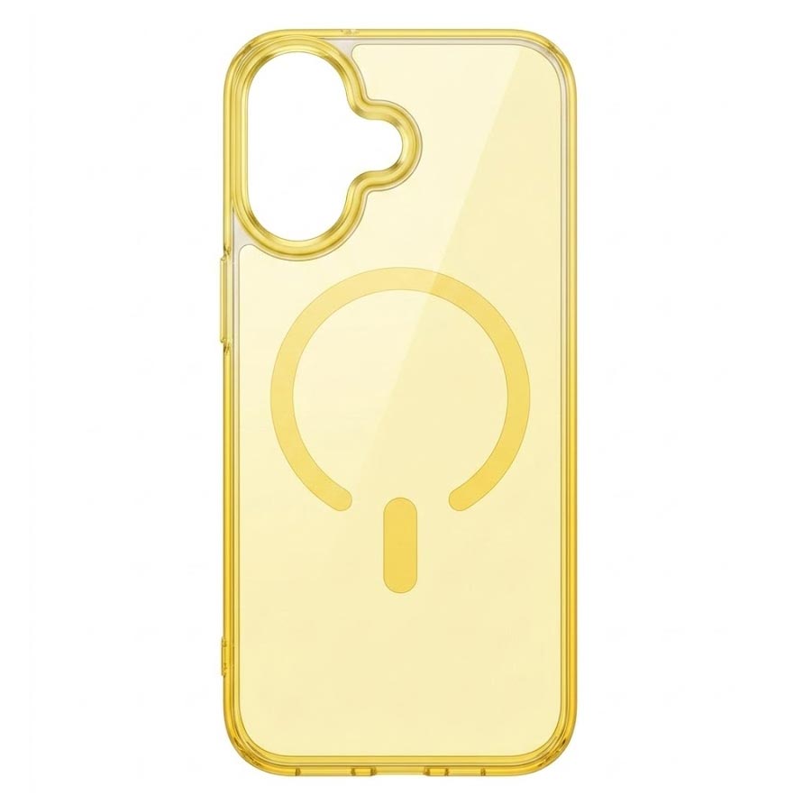Colorful electroplated magnetic iPhone 16 case by TecHub, showcasing a shiny, vibrant finish with magnetic closure and sleek design.