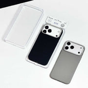 Black TecHub KVZV Twill Series MagSafe case for iPhone 17 Pro Max showing textured twill fabric and precise cutouts.