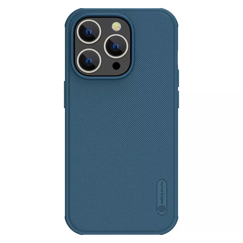 Nillkin Super Frosted Pro Case for iPhone 14 Pro Max - Blue - TecHub