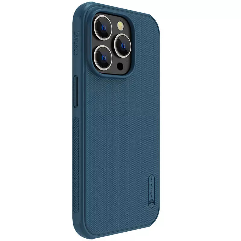 Nillkin Super Frosted Pro Case for iPhone 14 Pro Max - Blue - TecHub