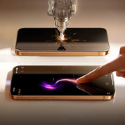 TecHub MOCOLL Master 2.5D tempered glass screen protector for iPhone 17 Pro Max, double reinforced and edge-to-edge coverage.