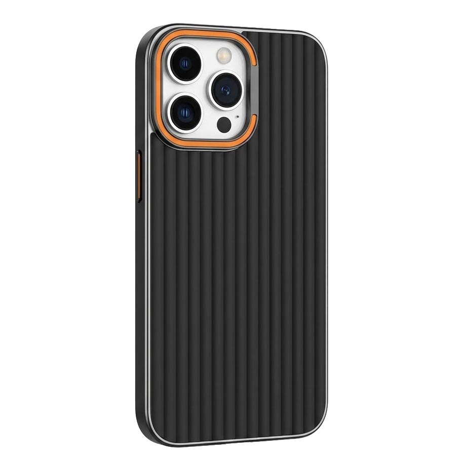 TecHub Doyers matte lens frame holder case for iPhone 16 Pro Max, showing sleek matte finish and protective design.