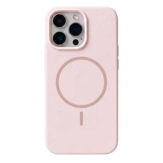 Magnetic liquid silicone case for iPhone 14 Pro Max by TecHub, showing a sleek, flexible black protective cover with magnetic edge.