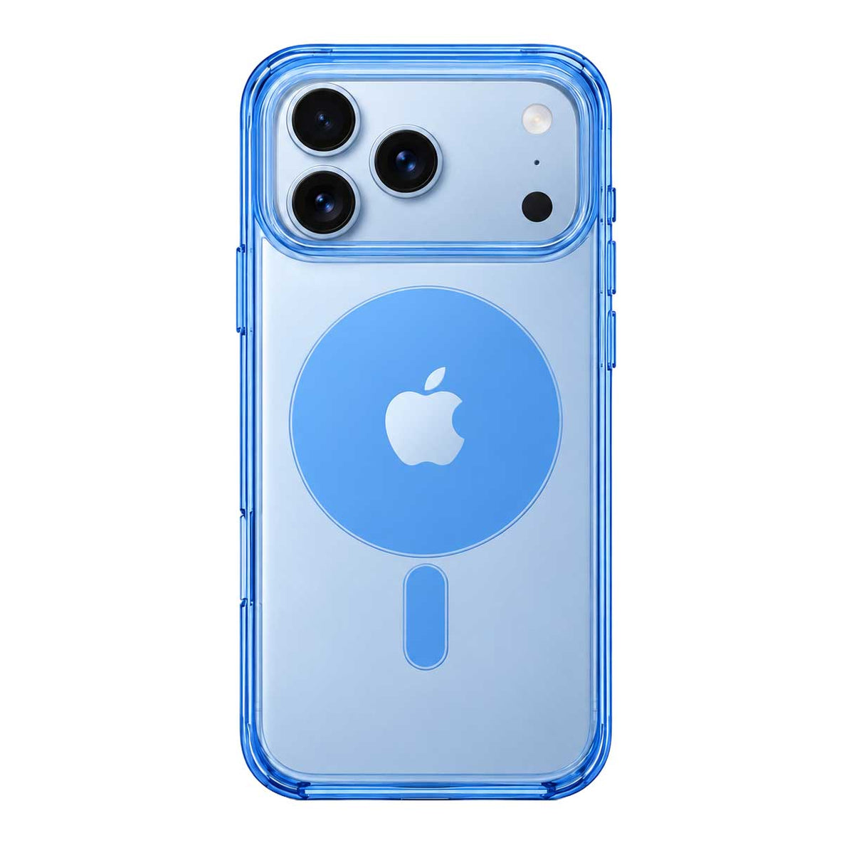 Apple iPhone 18/17 Pro Acrylic Clear Case with Circle MagSafe