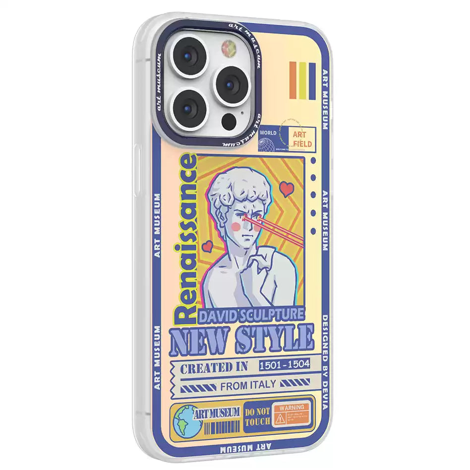 Devia Back Cover Q-Art Series Protective Case - TecHub