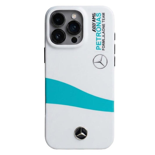 TecHub silicone matte shockproof case for iPhone 16 Pro Max with metal emblem, showing the textured surface and reinforced edges.