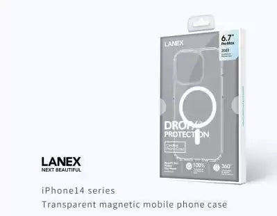 Lanex Transparent Magsafe Case for iPhone - TecHub