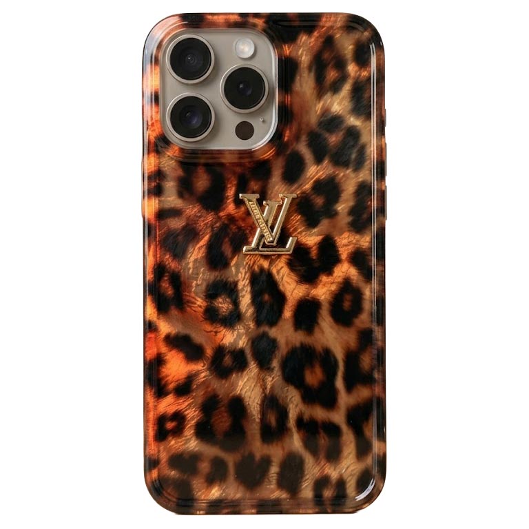 TecHub glossy iPhone 16 Pro Max case with luxury premium brand design, showcasing a sleek, reflective surface with precise cutouts.