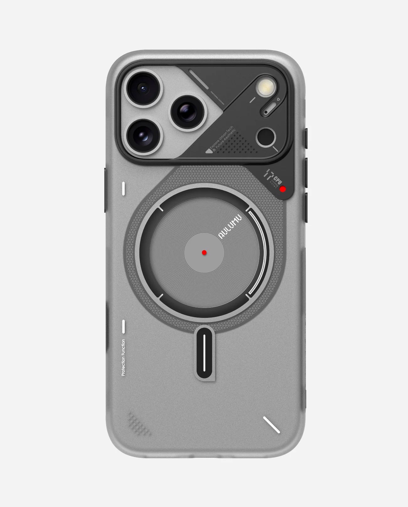 AULUMU A17 Frosted Case for iPhone 17 Pro Series | Subtle Glow-in-the -Dark | MagSafe