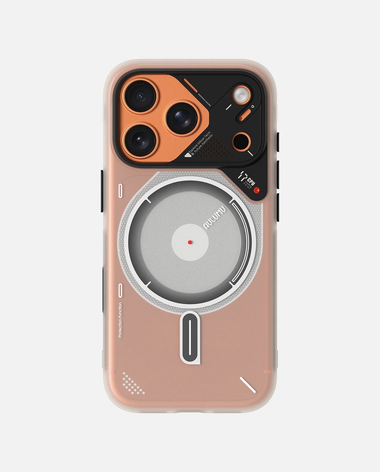 AULUMU A17 Frosted Case for iPhone 17 Pro Max | Subtle Glow-in-the -Dark | MagSafe - TecHub