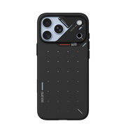 TecHub AULUMU A18 Ultra Slim iPhone 17/18 Pro Max case in aramid fiber with sleek, slim design and precise cutouts.