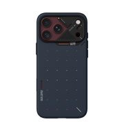 TecHub AULUMU A18 Ultra Slim Aramid Fiber iPhone 17/18 Pro Max case showing sleek, lightweight design and textured black finish