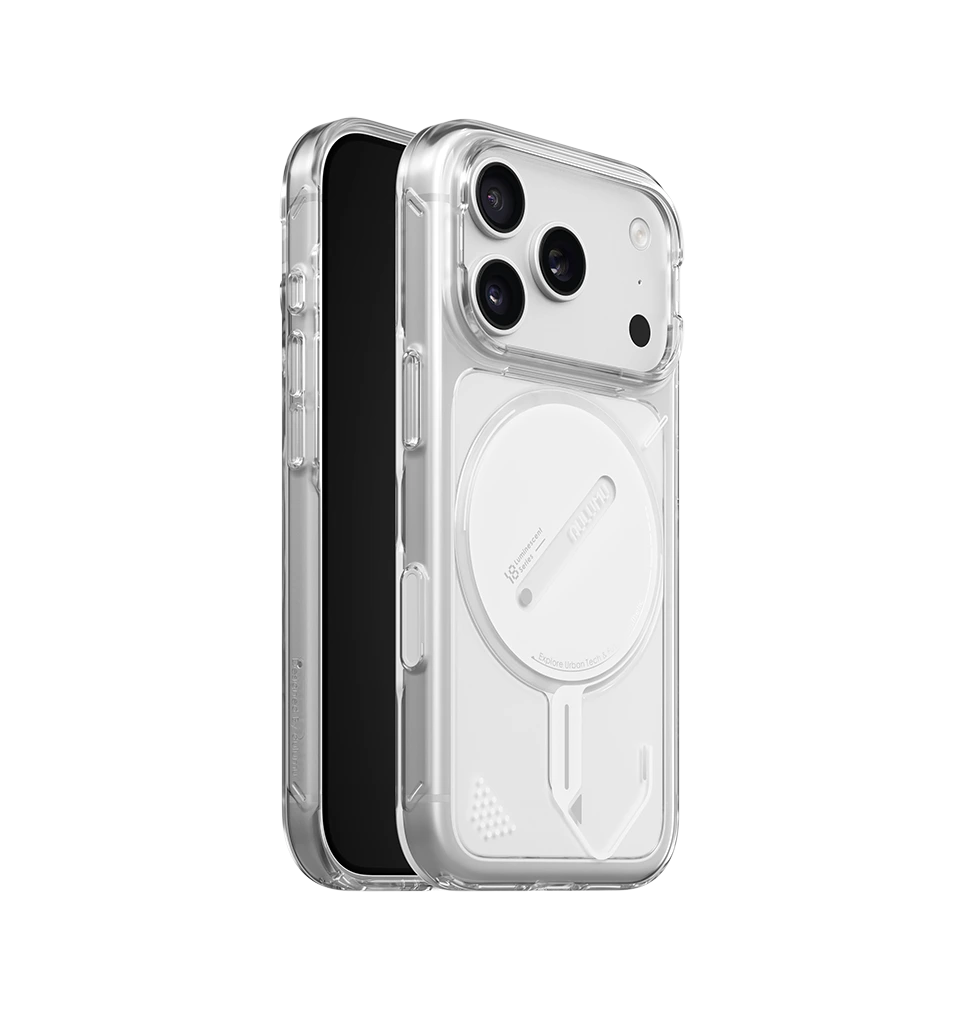 AULUMU A18 Ghost Lumen Transparent Case for iPhone 17/18 Pro Max