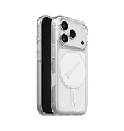 Transparent AULUMU A18 Ghost Lumen iPhone 17/18 Pro Max case by TecHub, showcasing clear, lightweight protection with luminous accents.
