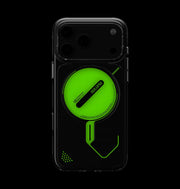 AULUMU A18 Ghost Lumen transparent iPhone 17/18 Pro Max case by TecHub, showing clear design and lightweight protection.