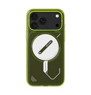 AULUMU A18 Ghost Lumen transparent iPhone 17/18 Pro Max case by TecHub, showcasing a clear, luminous protective phone cover.