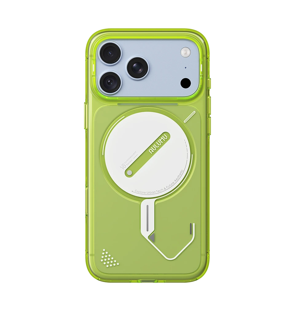 AULUMU A18 Ghost Lumen Transparent Case for iPhone 17/18 Pro Max