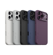 TecHub AULUMU A18 vegan leather case for iPhone 17/18 Pro Max, stylish protective cover with sleek design.