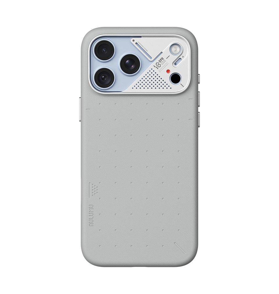 AULUMU A18 Particle Vegan Leather Case for iPhone 17/18 Pro Max