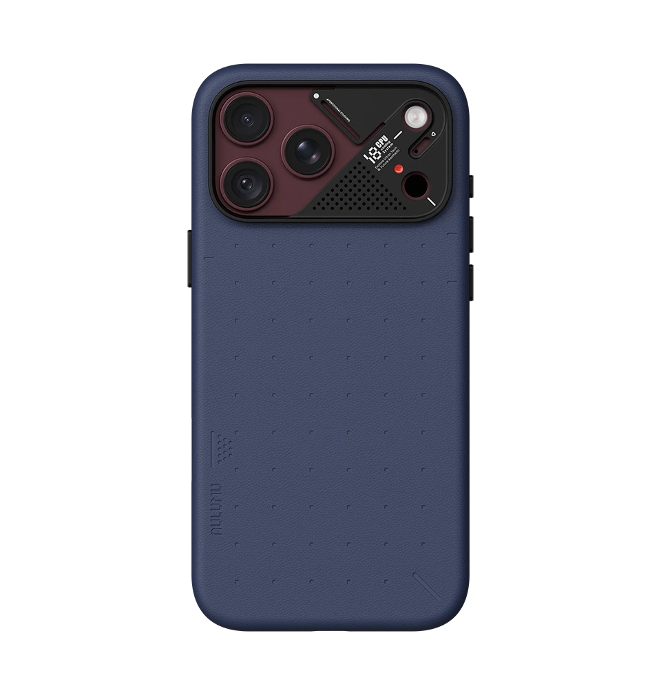 AULUMU A18 Particle Vegan Leather Case for iPhone 17/18 Pro Max