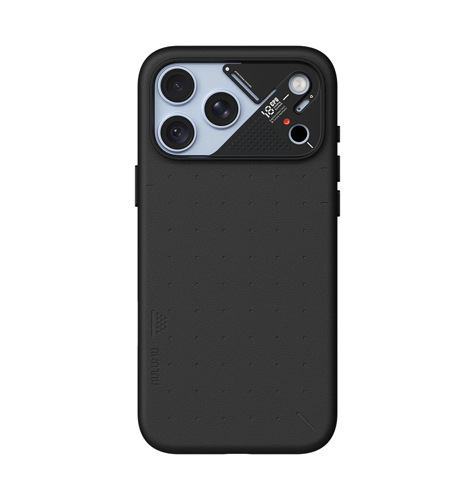AULUMU A18 Particle Vegan Leather Case for iPhone 17/18 Pro Max
