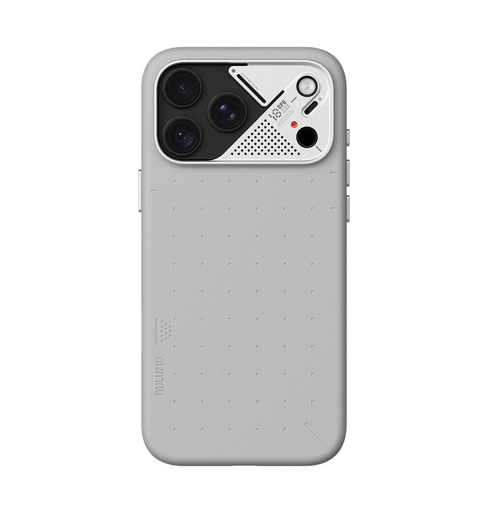 AULUMU A18 Particle Vegan Leather Case for iPhone 17/18 Pro Max