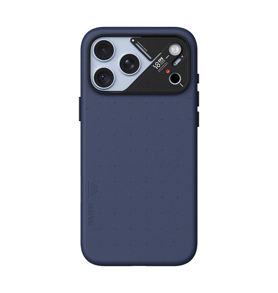 AULUMU A18 Particle Vegan Leather Case for iPhone 17/18 Pro Max