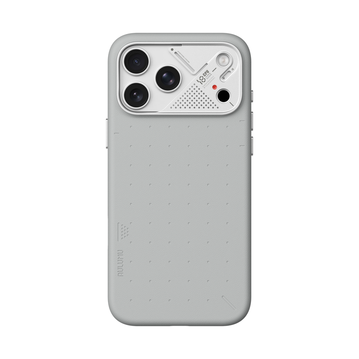 AULUMU A18 Particle Vegan Leather Case for iPhone 17/18 Pro Max