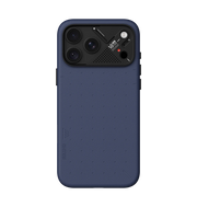 TecHub AULUMU A18 Particle vegan leather case for iPhone 17/18 Pro Max, featuring textured design and precise cutouts.