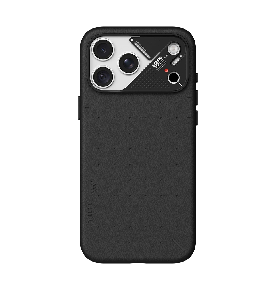 AULUMU A18 Particle Vegan Leather Case for iPhone 17/18 Pro Max