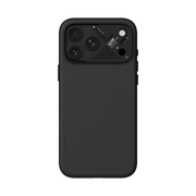 AULUMU A18 Particle vegan leather iPhone 17/18 Pro Max case by TecHub, showing the textured black protective phone cover.
