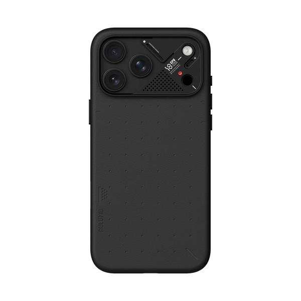 AULUMU A18 Particle Vegan Leather Case for iPhone 17/18 Pro Max