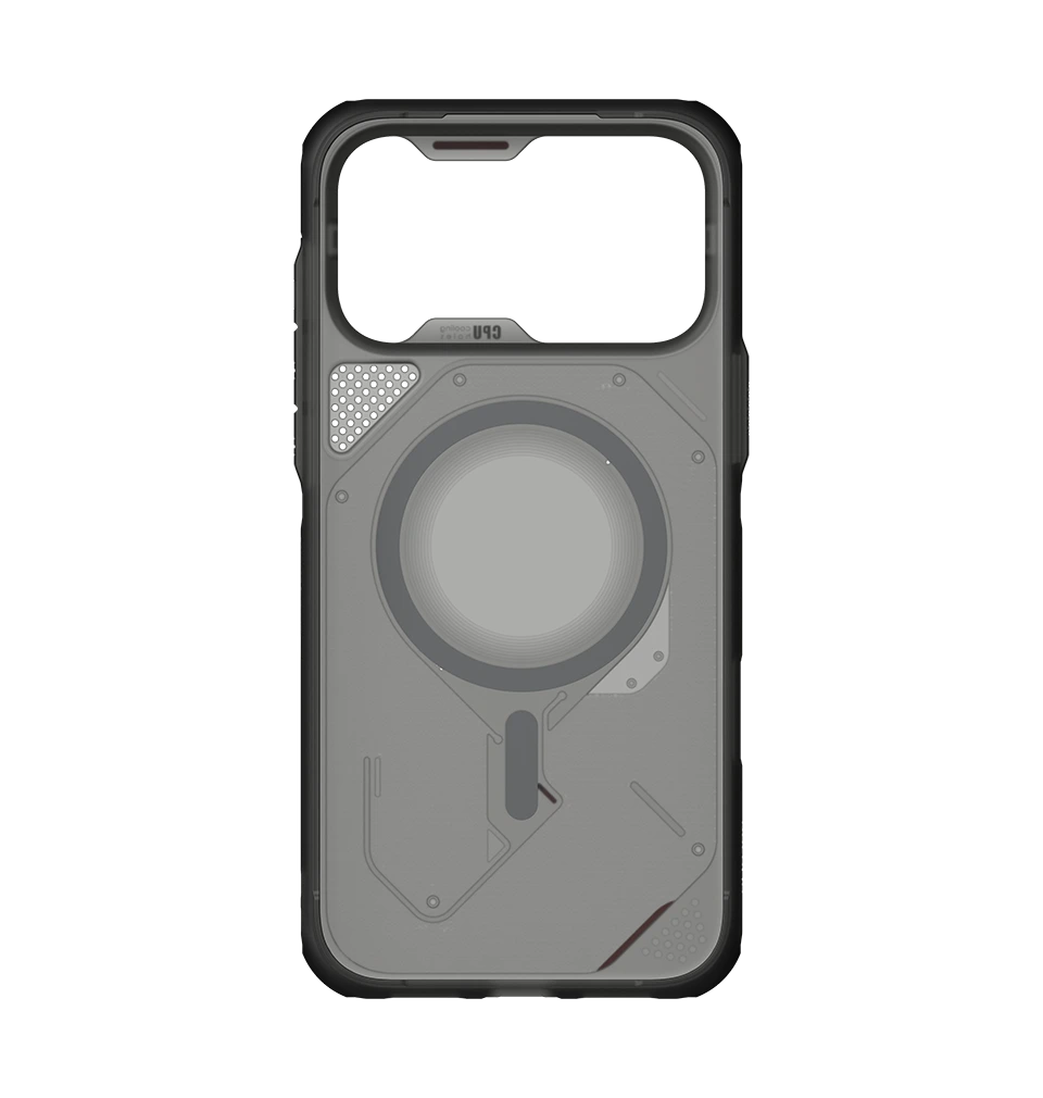TecHub AULUMU A18 rugged outdoor case for iPhone 17/18 Pro Max with reinforced edges and textured grip in black