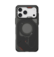 TecHub AULUMU A18 Rugged Outdoor Case for iPhone 17/18 Pro Max, black protective phone case with textured grip