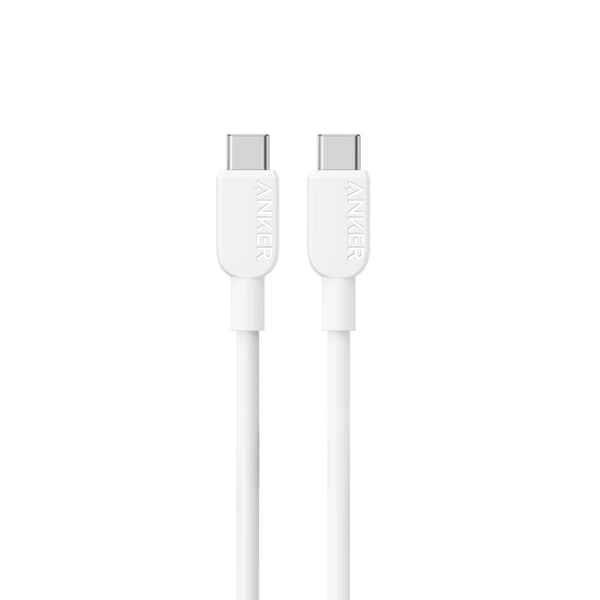 Anker 310 USB-C to USB-C Cable – 60W Fast Charging, 3ft