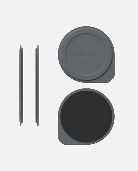 TecHub AULUMU AC01 Magnetic Pad holder in Deep Space Gray, showcasing its sleek design and magnetic surface for device support.