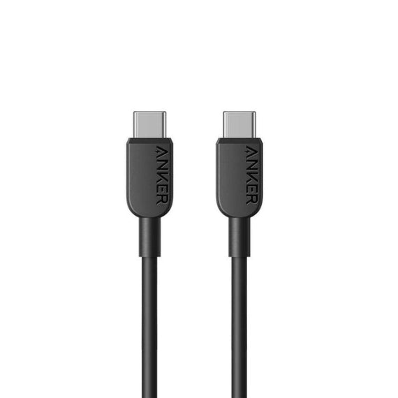 TecHub Anker 310 USB-C to USB-C cable for 60W fast charging, 3ft length, ideal for quick device charging and data transfer