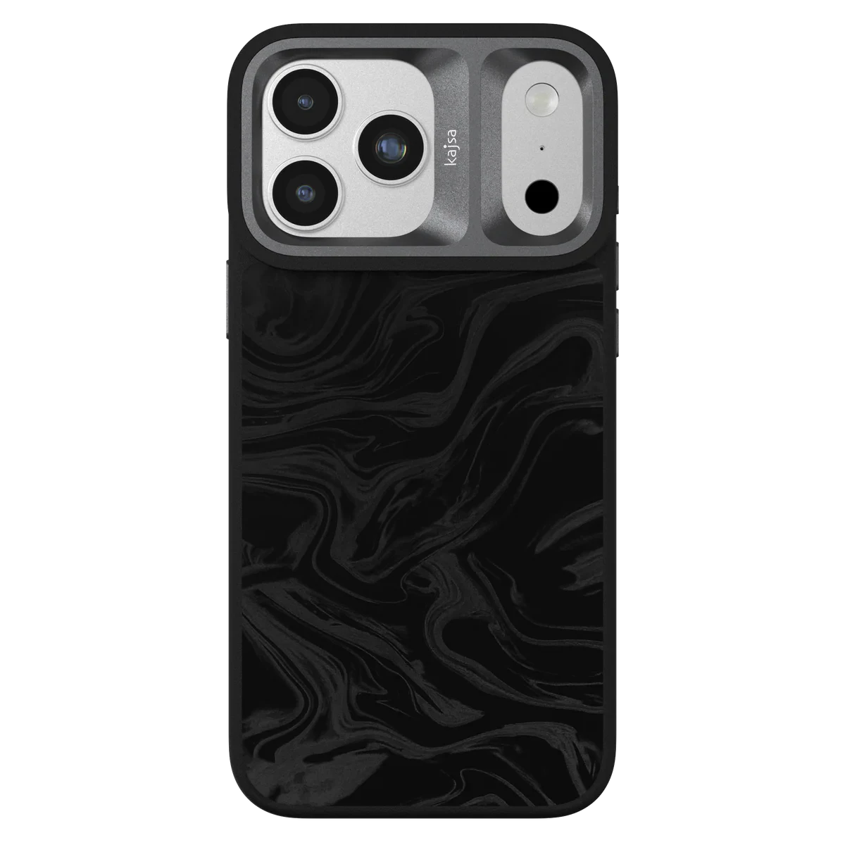 Kajsa Glamorous Collection - Fluid Art Pattern Back Case for iPhone 17 Pro Max (MagSafe Compatible)