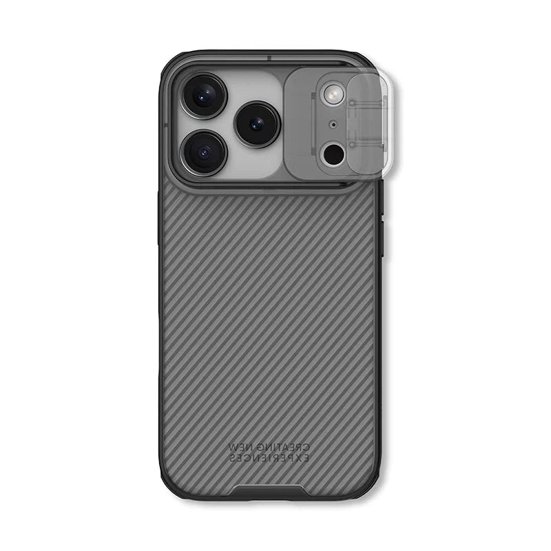 Nillkin CamShield Pro Case for iPhone 17/18 Pro Max - Clear Black