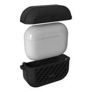 TecHub Kajsa Carbon Fiber Ultra Shield AirPods Pro 1 and 2 case with sleek carbon fiber design and secure fit shown in the image.