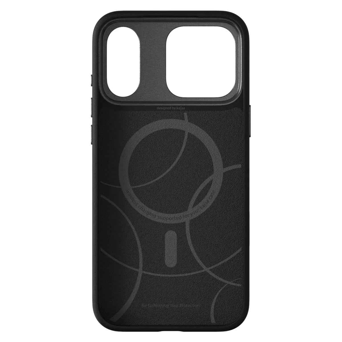 Kajsa Glamorous Collection - Fluid Art Pattern Back Case for iPhone 17 Pro Max (MagSafe Compatible)