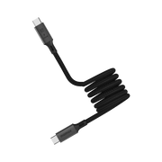 Momax Mag.Link magnetic USB-C to USB-C cable, 1 meter, supports 100W charging and USB 3.2 Gen 2x2 for fast data transfer.
