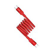 Momax Mag.Link magnetic USB-C to USB-C cable, 1 meter, supports 100W fast charging and USB 3.2 Gen 2x2 data transfer.