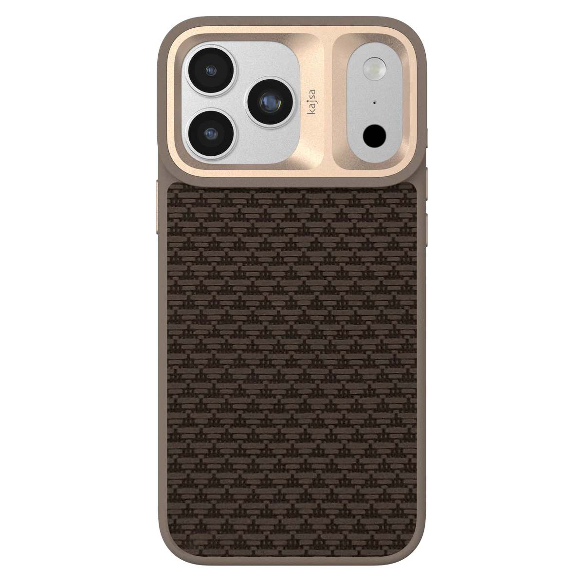 TecHub Kajsa Glamorous Pyramid Pattern iPhone 17 Pro Max case with MagSafe compatibility, featuring a stylish desert-themed design.