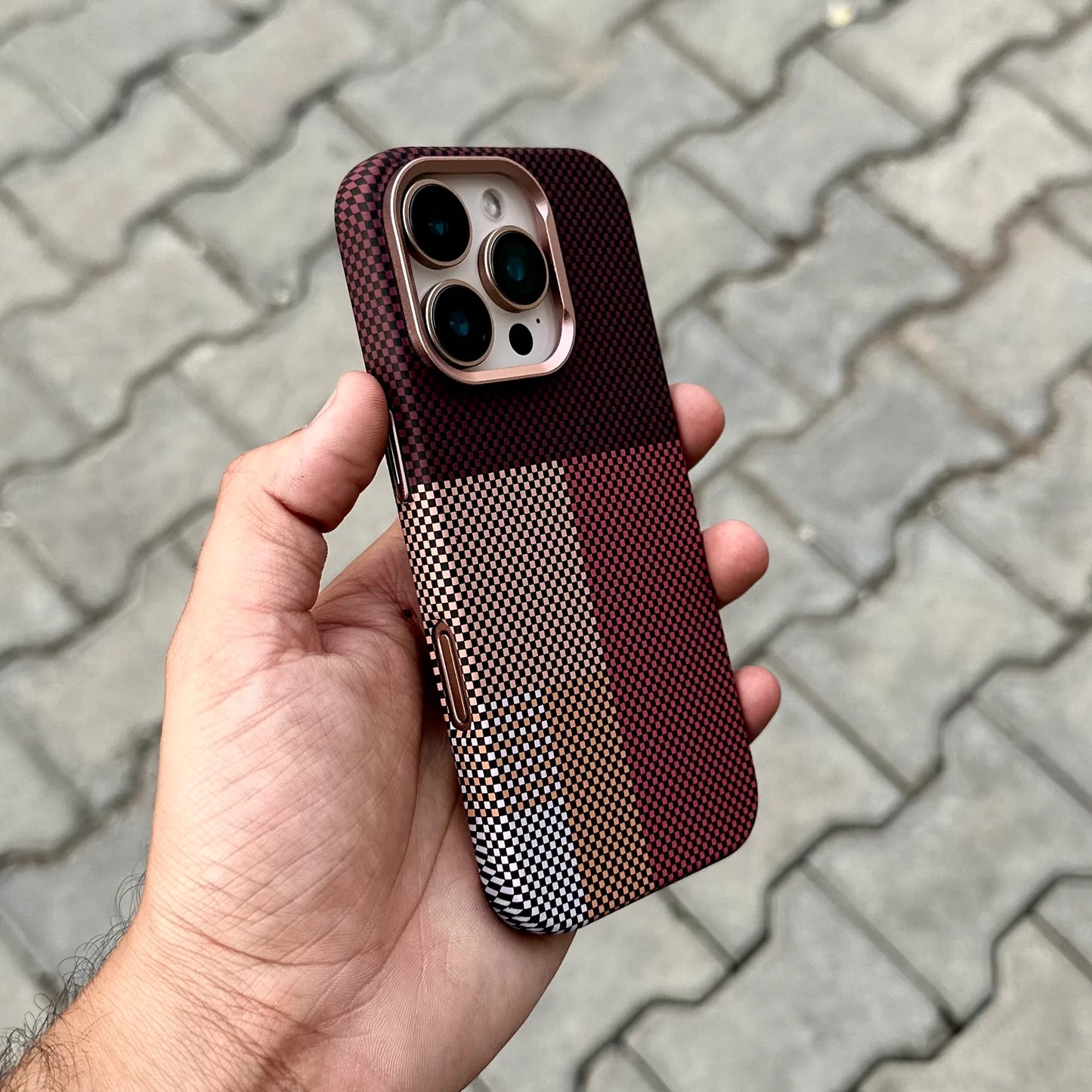 FreeAir Luxury MagSafe Carbon Fiber Design Case for iPhone 14 Pro Max - Multi Color