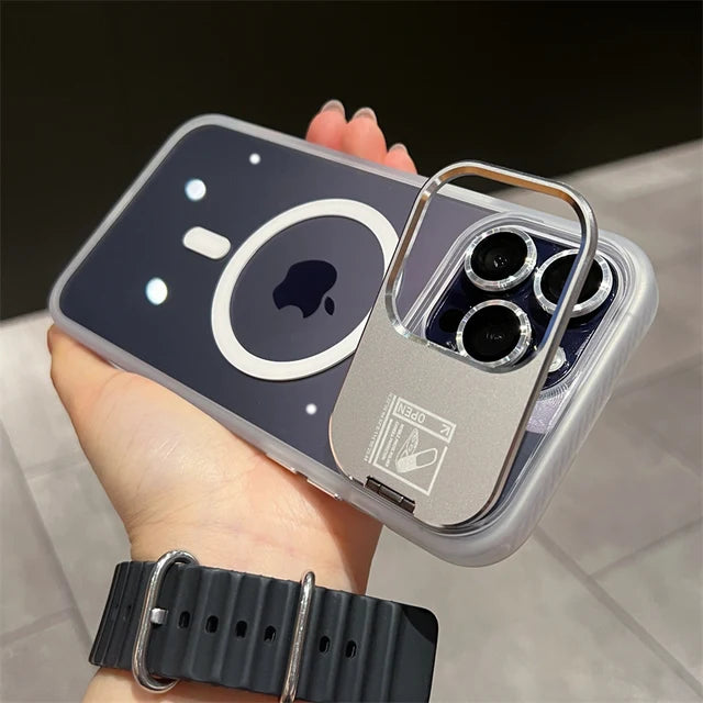 MagSafe Case with Folding Lens Stand and Camera Lens - TecHub