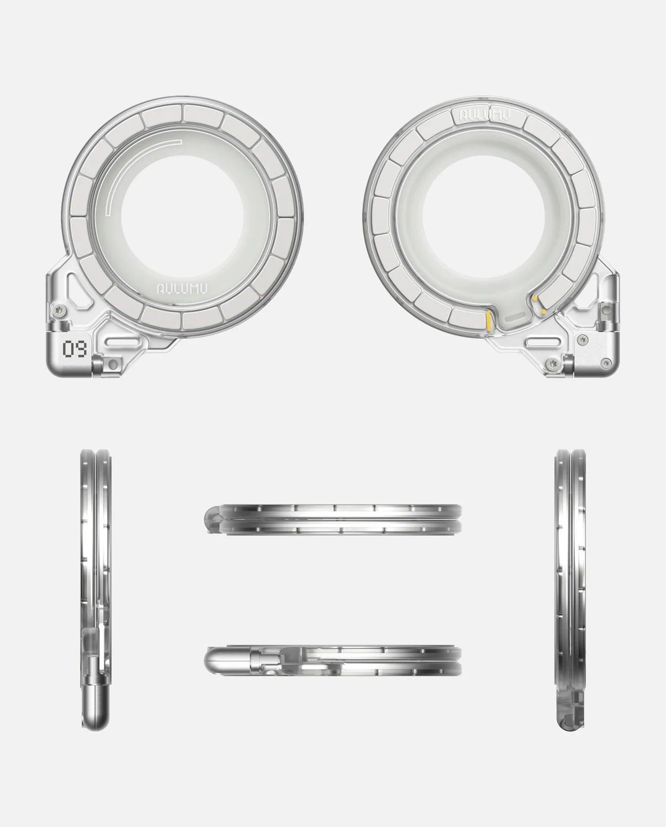 AULUMU G09 Ghost Transparent Infinite 360° Magnetic Stand