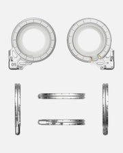 AULUMU G09 Ghost transparent magnetic holder by TecHub, showing its sleek, clear design with 360° rotating magnetic stand.