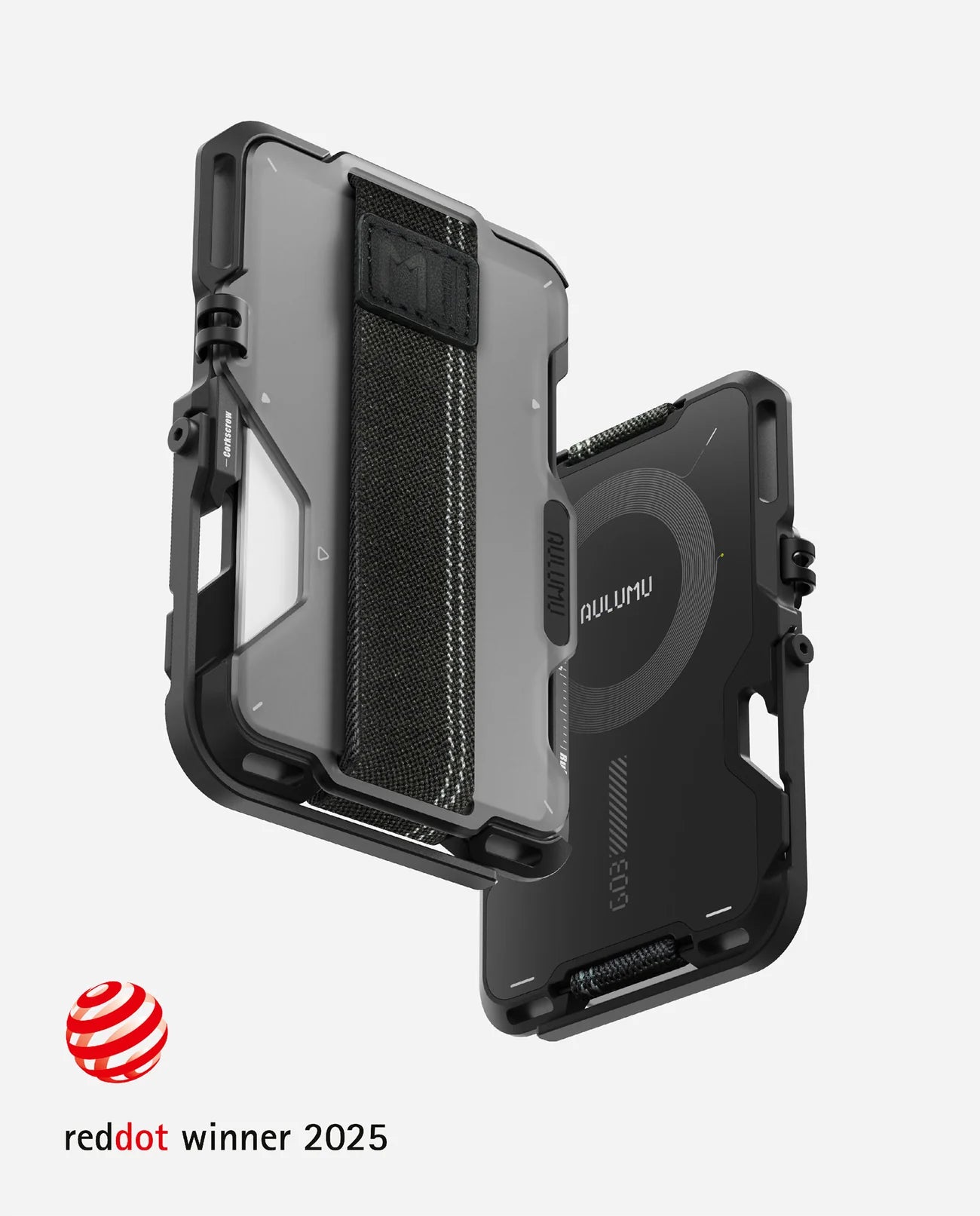 AULUMU G03 Multi-Tool Magnetic Metal Wallet | Frosted Cover | MagSafe